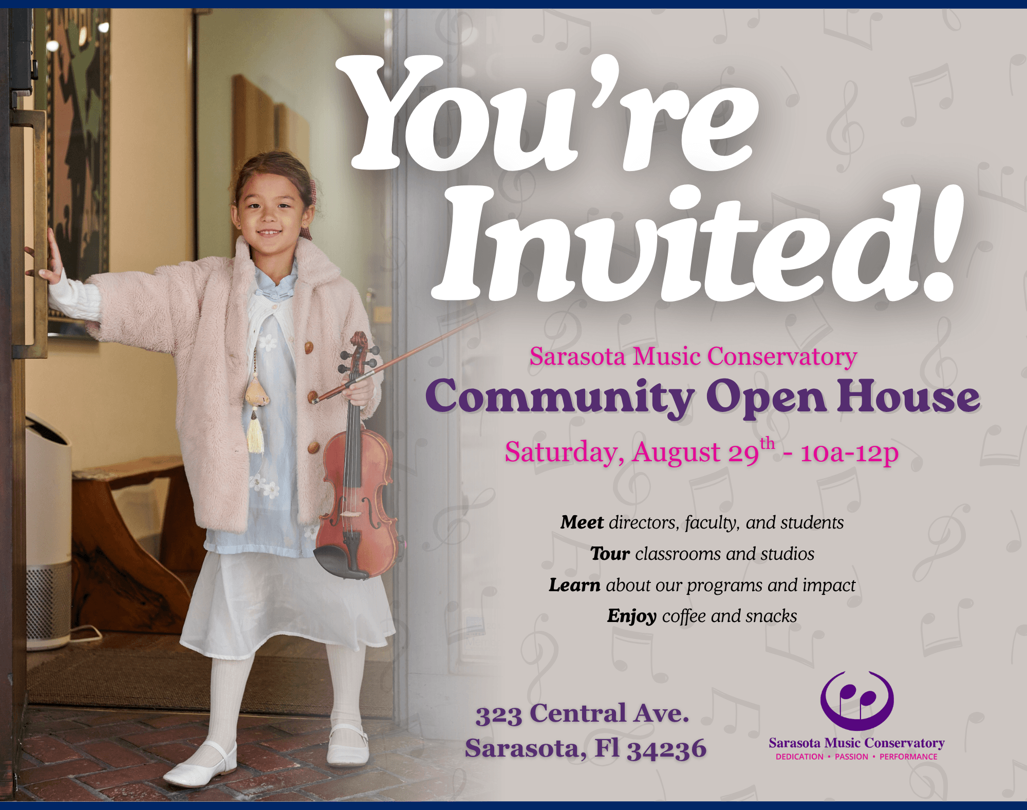 Community Open House flyer